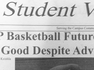 Photo of the student newspaper