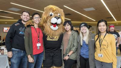 Roary with Students