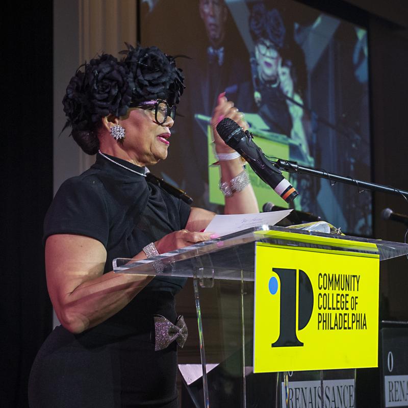 Speaker at the Annual Black & Gold Gala fundraiser